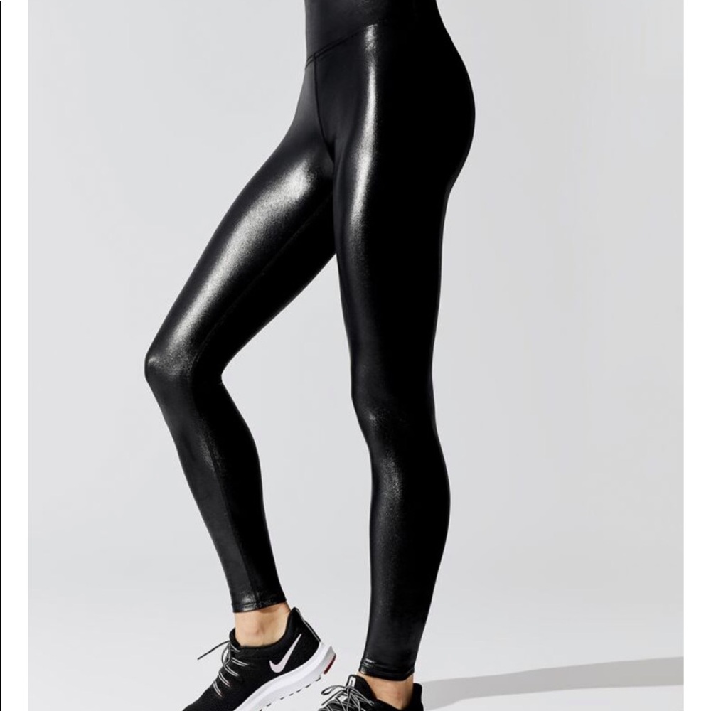 Carbon 30 black leggings